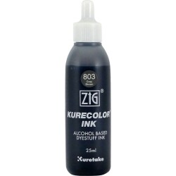 Zig Kurecolor Ink Alkol Bazlı Mürekkep 803 GRAY BROWN - 1