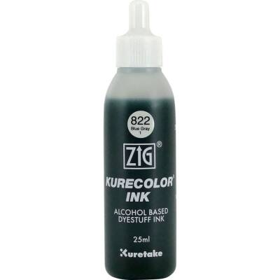 Zig Kurecolor Ink Alkol Bazlı Mürekkep 822 BLUE GRAY 1 - 1