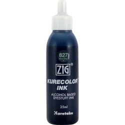 Zig Kurecolor Ink Alkol Bazlı Mürekkep 827 BLUE GRAY 4 - 1