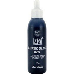 Zig Kurecolor Ink Alkol Bazlı Mürekkep 829 DARK STEEL GRAY - 1