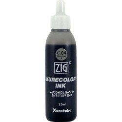 Zig Kurecolor Ink Alkol Bazlı Mürekkep C04 COOL GRAY 4 - 1