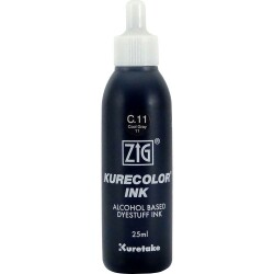 Zig Kurecolor Ink Alkol Bazlı Mürekkep C11 COOL GRAY 11 - 1