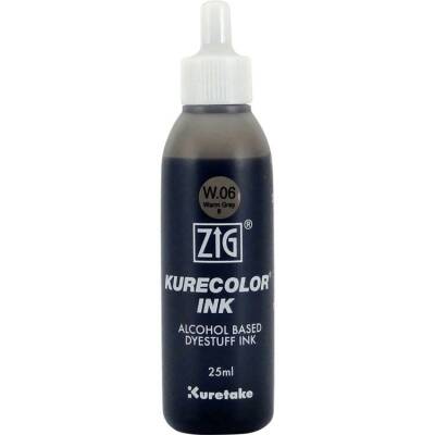 Zig Kurecolor Ink Alkol Bazlı Mürekkep W06 WARM GRAY 6 - 1