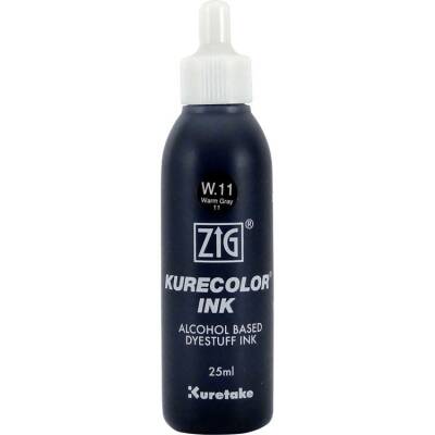 Zig Kurecolor Ink Alkol Bazlı Mürekkep W11 WARM GRAY 11 - 1