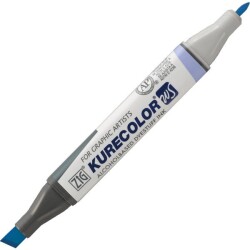 Zig Kurecolor Twin S Grafik Çizim Kalemi 305 (304) Cobalt Blue - 1