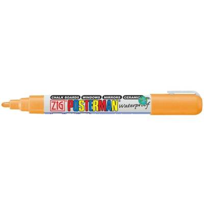 Zig Posterman Waterproof Boyama Markeri Medium Uç 2 mm ORANGE - 1